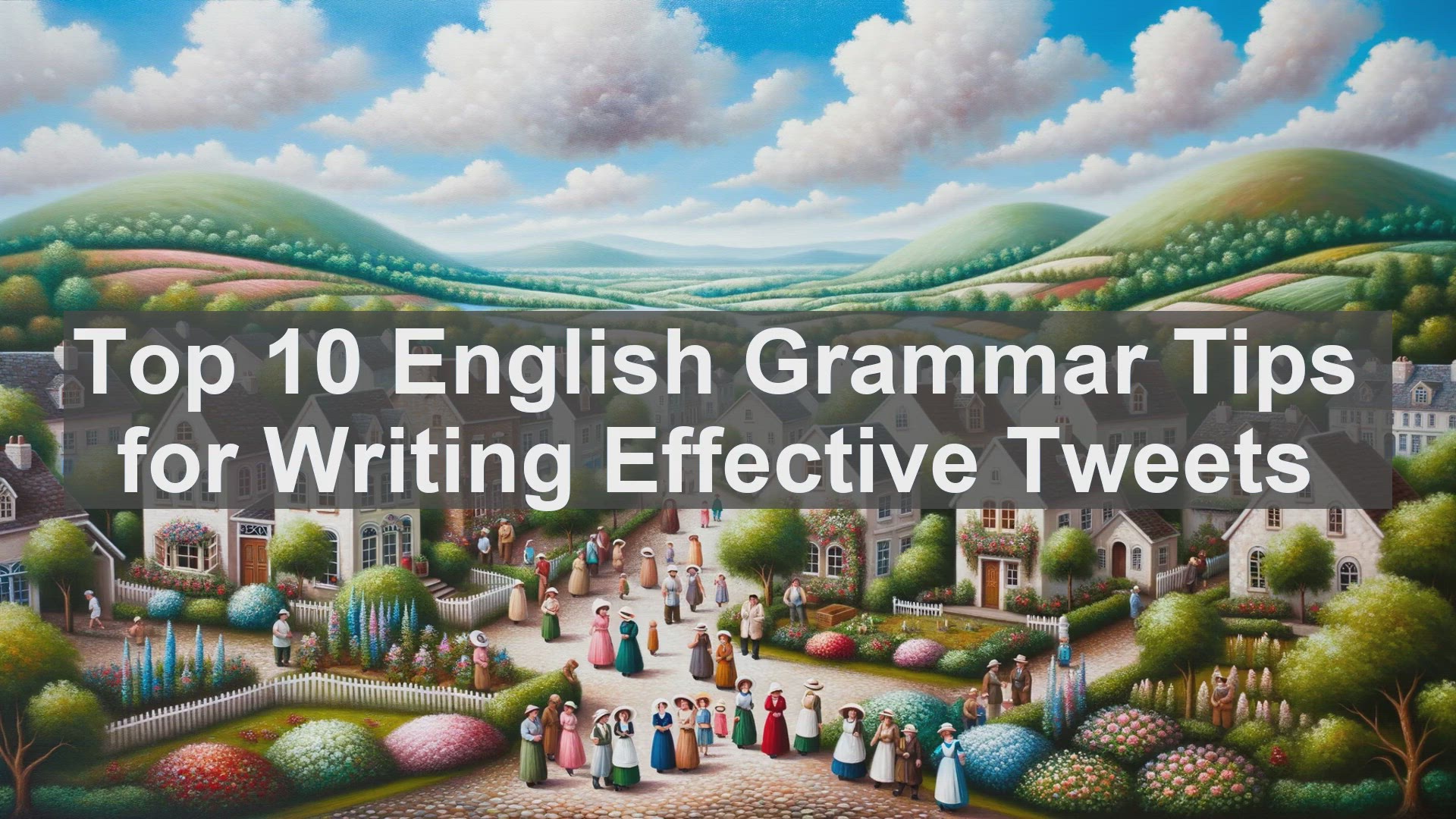 'Video thumbnail for Top 10 English Grammar Tips for Writing Effective Tweets'