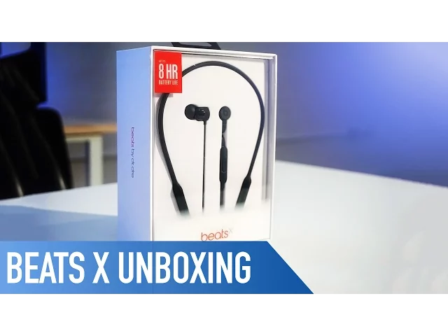 Video thumbnail for BeatsX Earphones | Unboxing