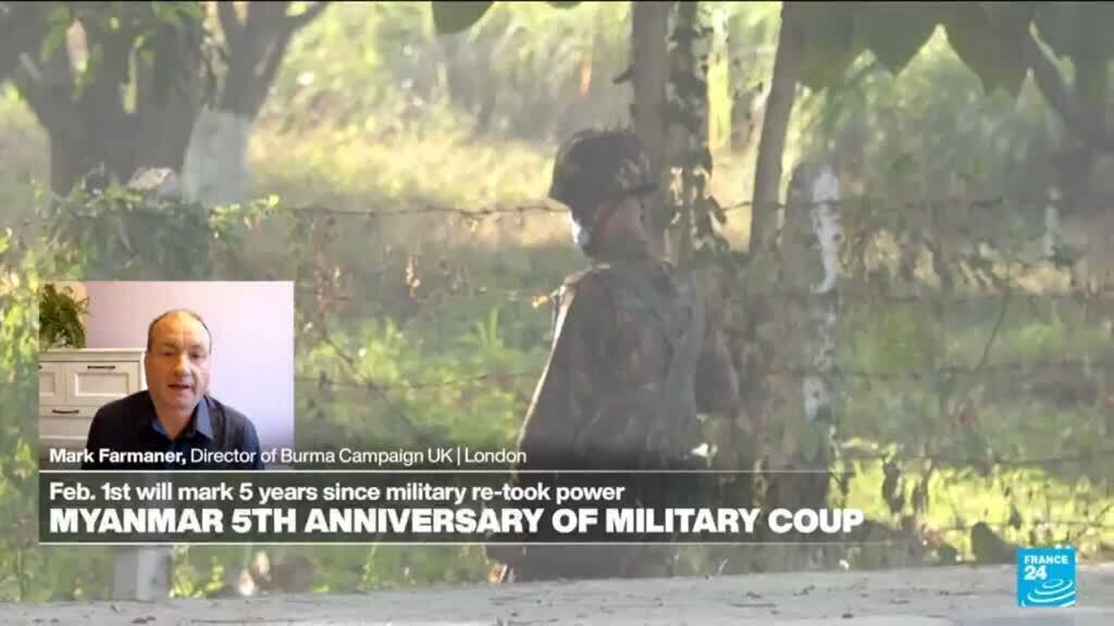 Video thumbnail for Myanmar coup 5 years on: 'It has gone horrifically wrong for the military'