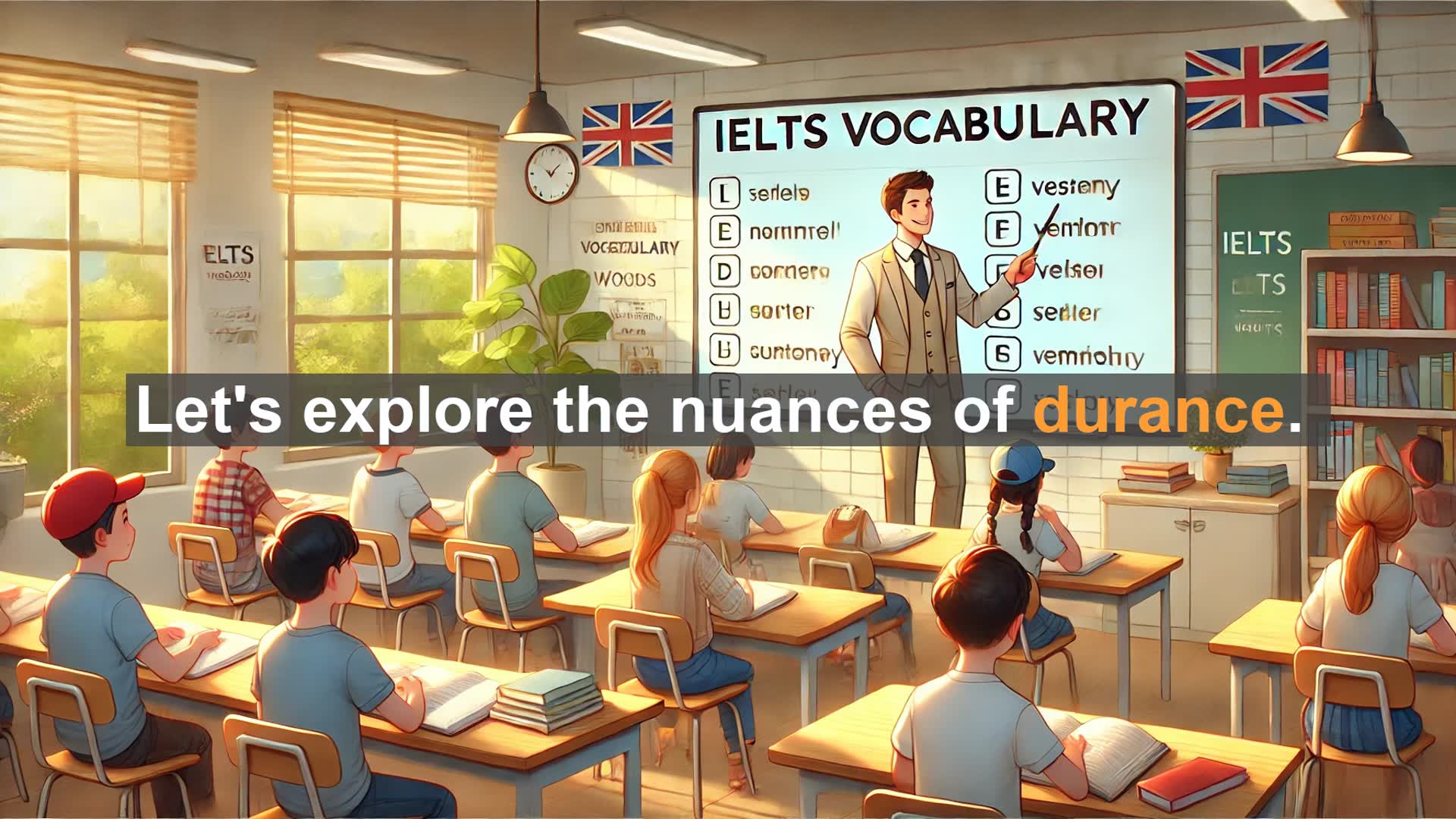 'Video thumbnail for 5000 Must Know IELTS 8.0 Vocabulary - Durance: Mastering Advanced Vocabulary for IELTS Success'