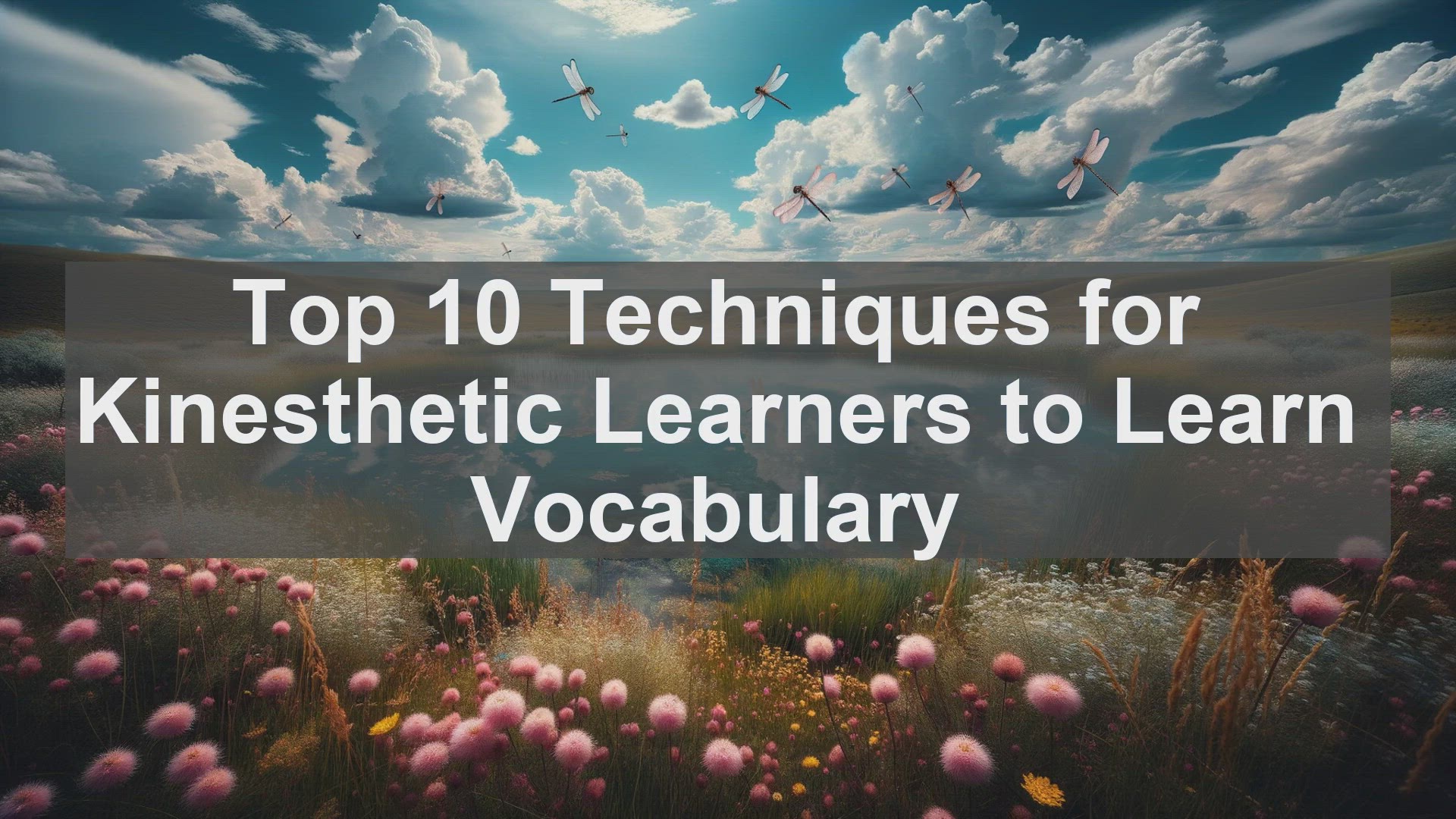 'Video thumbnail for Top 10 Techniques for Kinesthetic Learners to Learn Vocabulary'