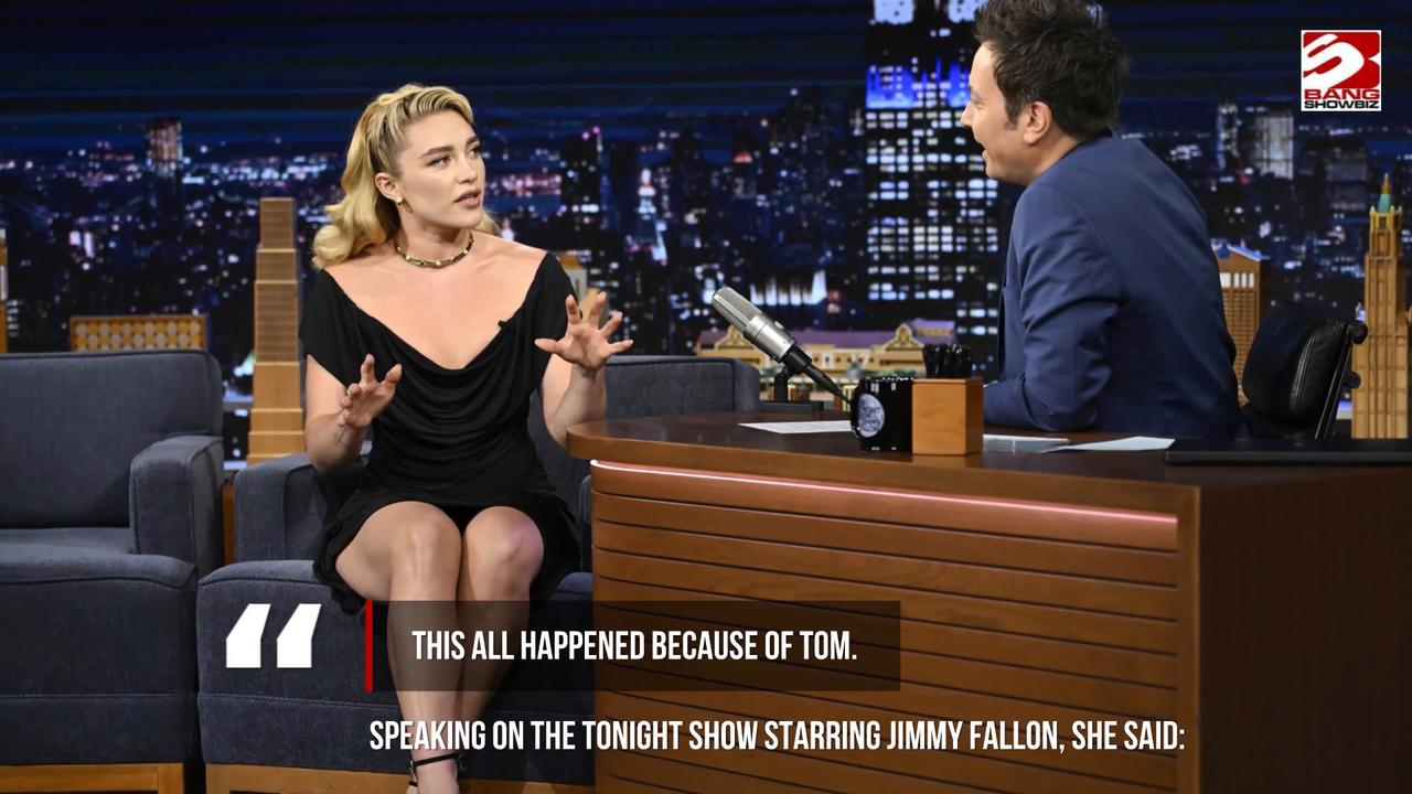 Video thumbnail for Florence Pugh has heaped praise on Tom Holland for helping her to land her Spider-Man: Brand New Day appearance.