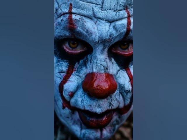 Video thumbnail for 🤡🎭He doesn’t come from a circus.He creates one😈 #horrorshort #scary #creepyvideo #clownhorror