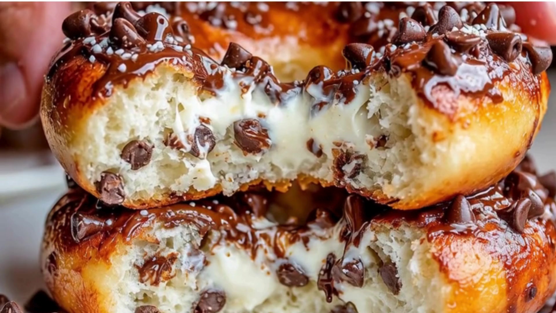 Video thumbnail for Chocolate Chip Protein Bagels Recipe | Healthy High-Protein Bagels
