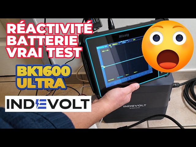 Video thumbnail for Test réactivité batterie domestique Indevolt BK1600 Ultra ! Est-elle efficace en autoconsommation ?
