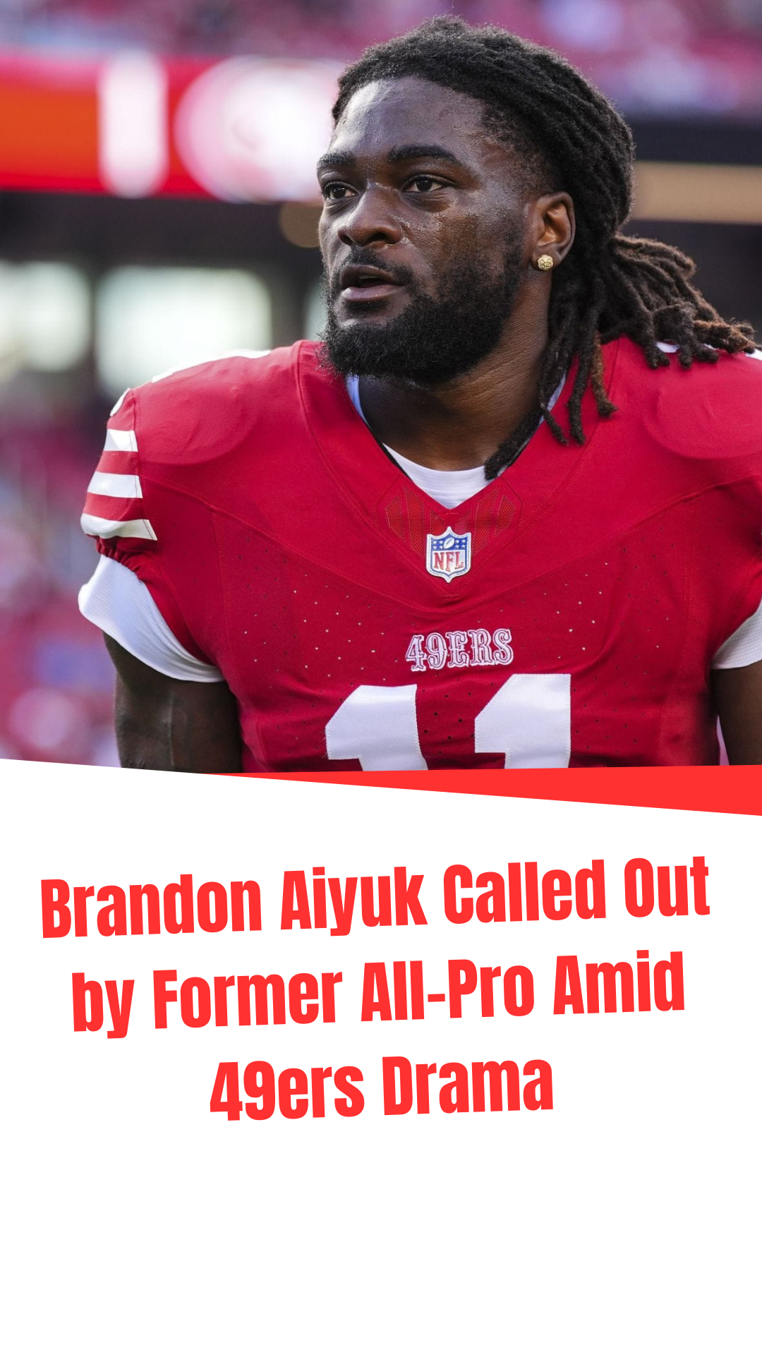 Video thumbnail for Brandon Aiyuk Called Out by Former All-Pro Amid 49ers Drama