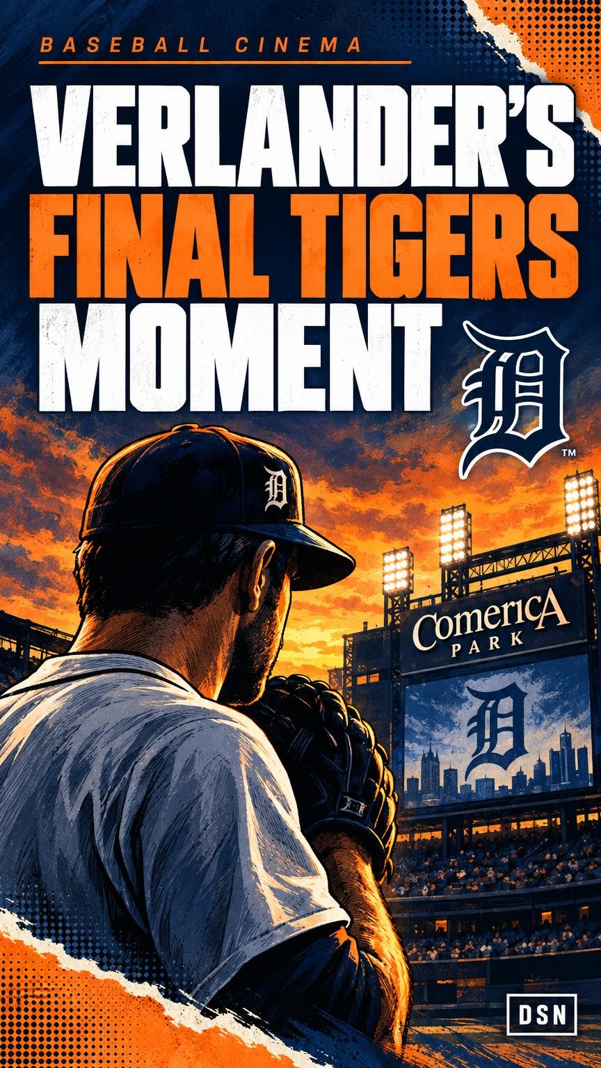 Video thumbnail for Verlander’s Tigers farewell gave Comerica Park a perfect ending