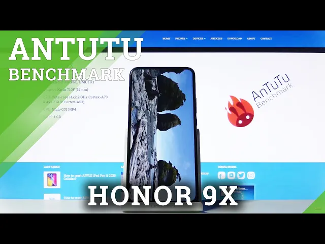 Video thumbnail for AnTuTu Benchmark on HONOR 9x – Check Benchmark Results of Kirin 710f