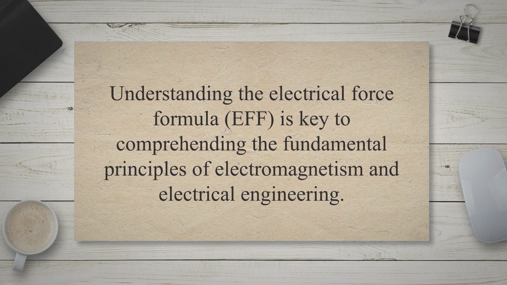 'Video thumbnail for Electrical Force Formula'