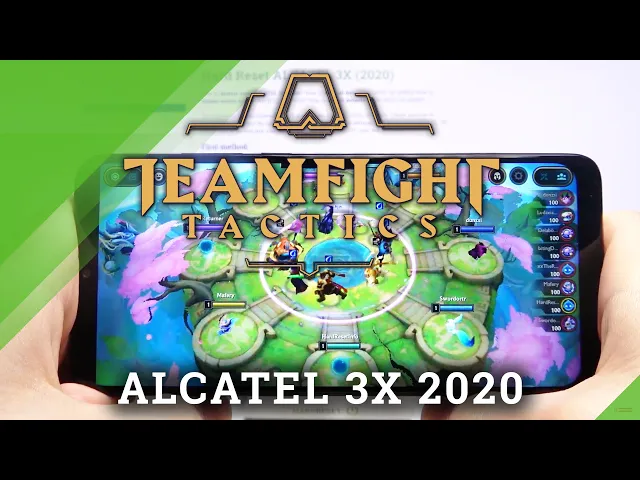 Video thumbnail for Teamfight Tactics Mobile on Alcatel 3X 2020 - TFT Mobile Gameplay