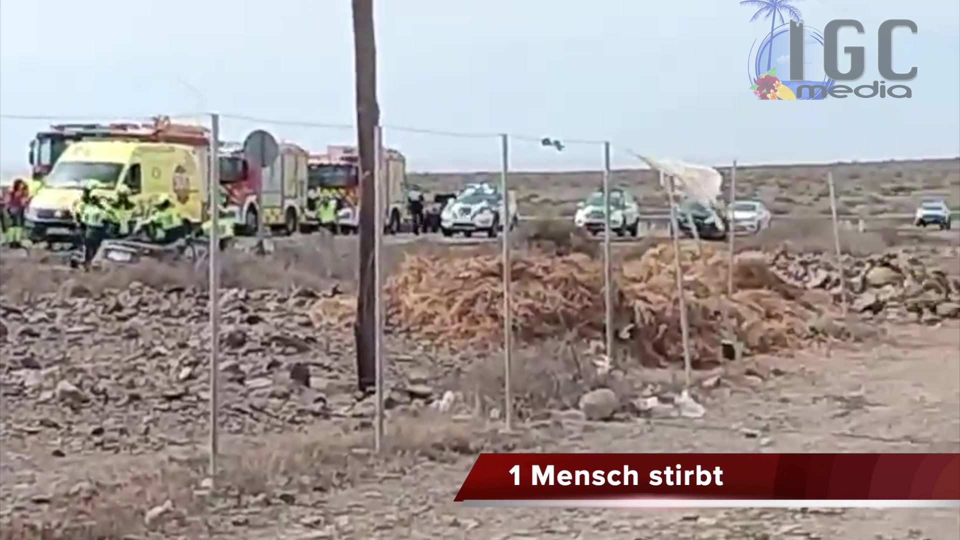 Video thumbnail for Bus und Auto auf GC-500 zusammengestoßen