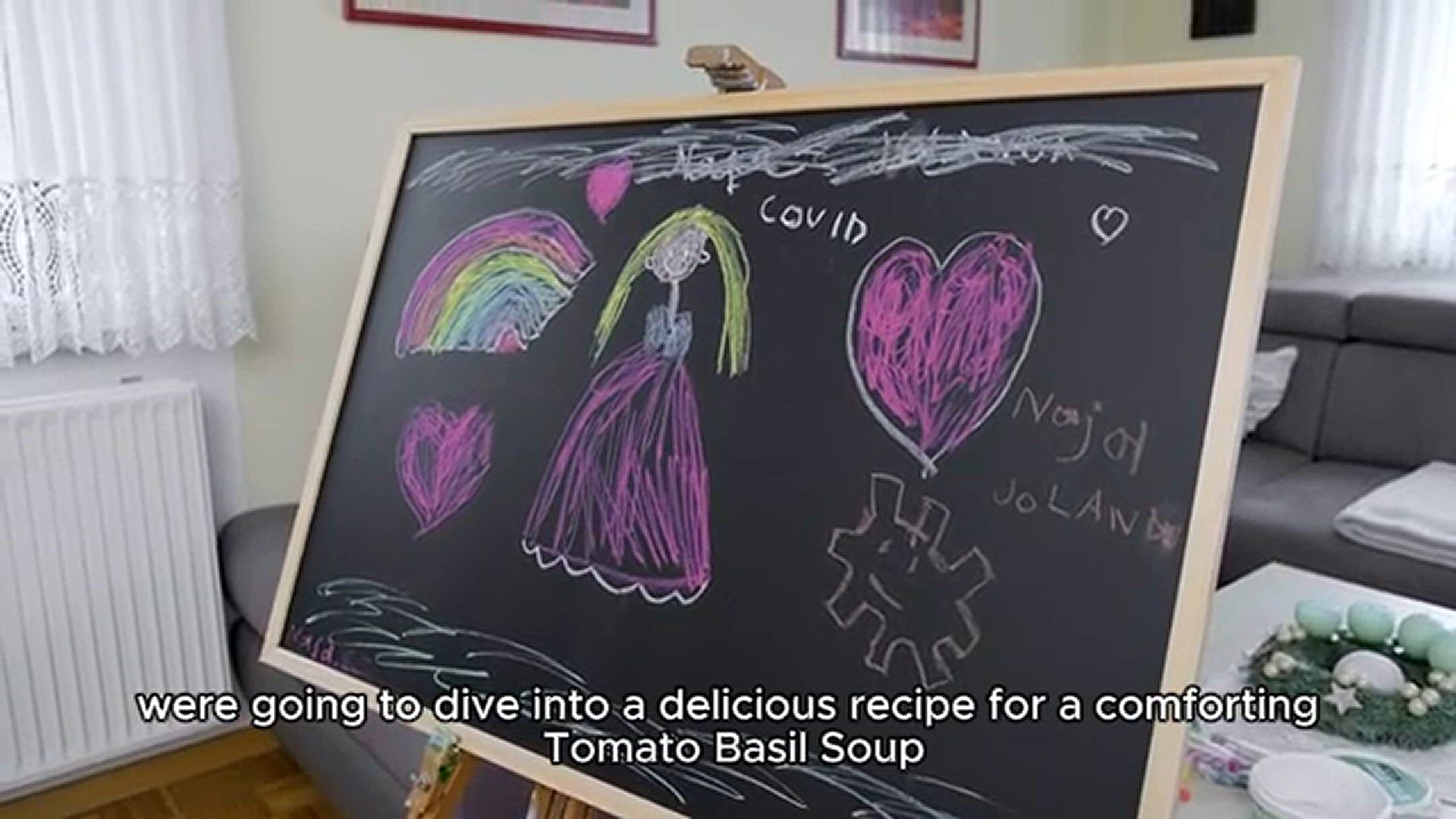 Video thumbnail for Tomato basil soup recipe
