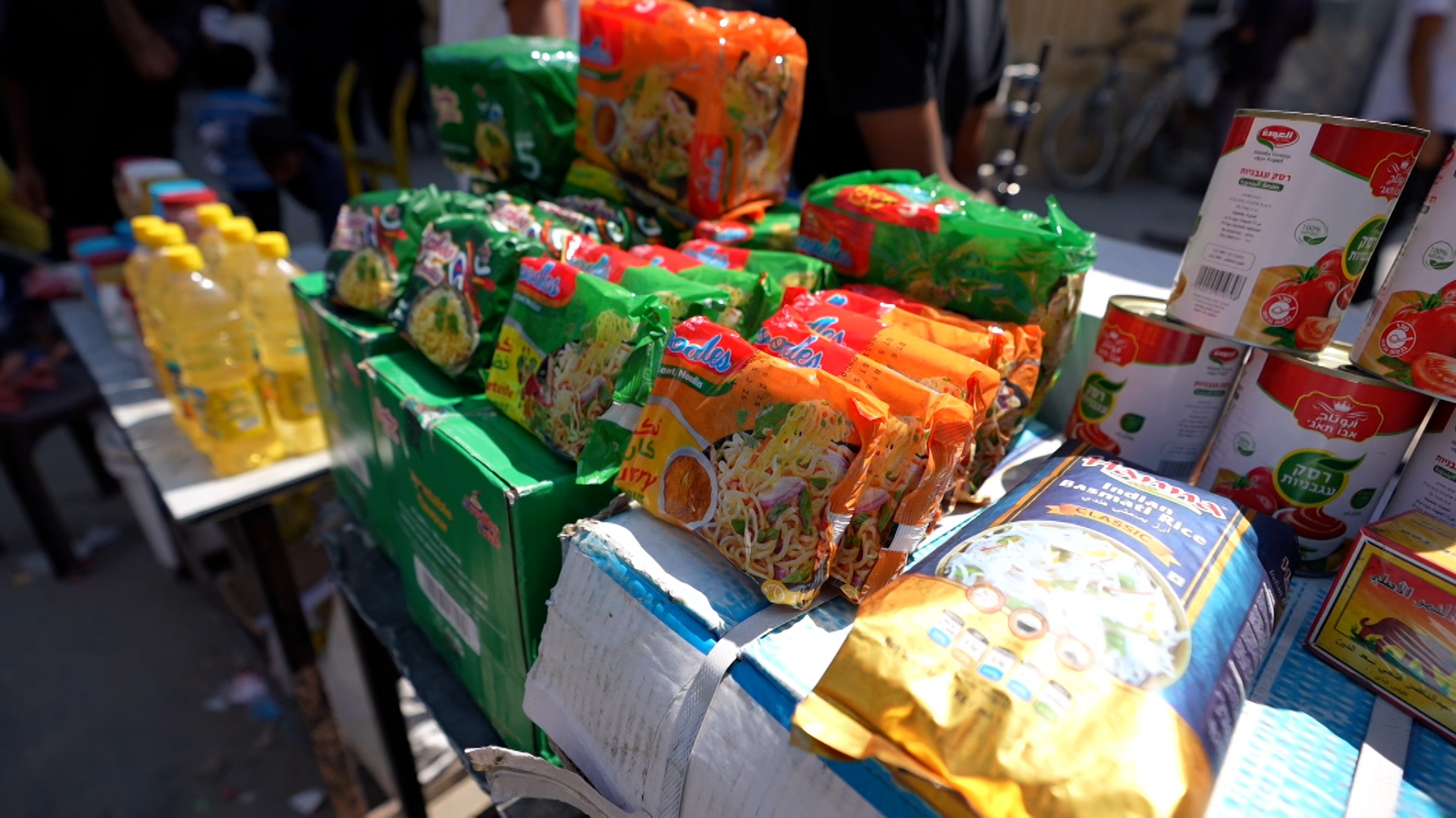 'Video thumbnail for Why appearances can be deceiving at Gaza City food market'