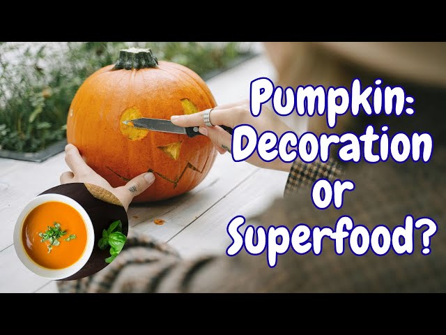 Video thumbnail for Is Pumpkin Just for Decoration — or a Powerful Superfood? #pumpkin #superfood