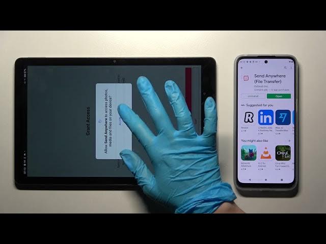 Video thumbnail for How to Transfer Files from REALME Pad to any Android Device // Send Anywhere App
