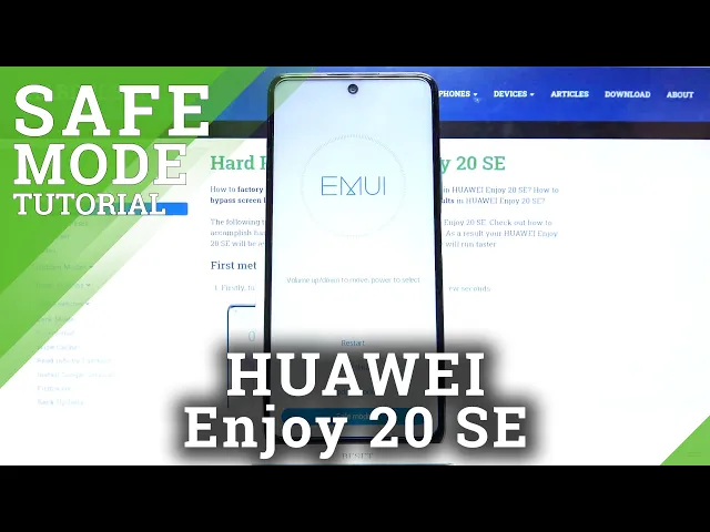 Video thumbnail for How to Enter Safe Mode in HUAWEI Enjoy 20 SE – Disable Third-party Apps