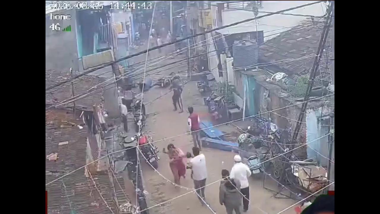 Video thumbnail for India: Massive LPG Cylinder Explosion in Karnataka; Cylinder Thrown Meters Away from House.