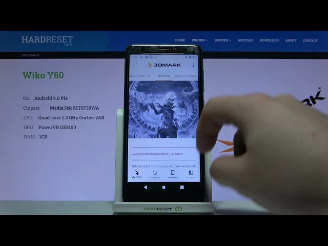 Video thumbnail for Wiko Y60 - 3DMark Wild Life | Compatibility Test