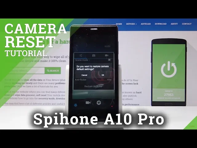 Video thumbnail for How to Reset Camera in Spiphone A10 Pro - Default Camera Setup