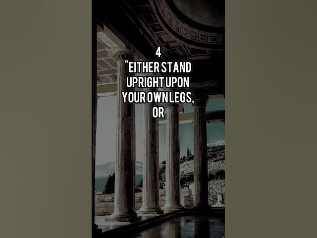 'Video thumbnail for Stoic Ways to Be Remembered By #stoicism #motivation #selfimprovement'