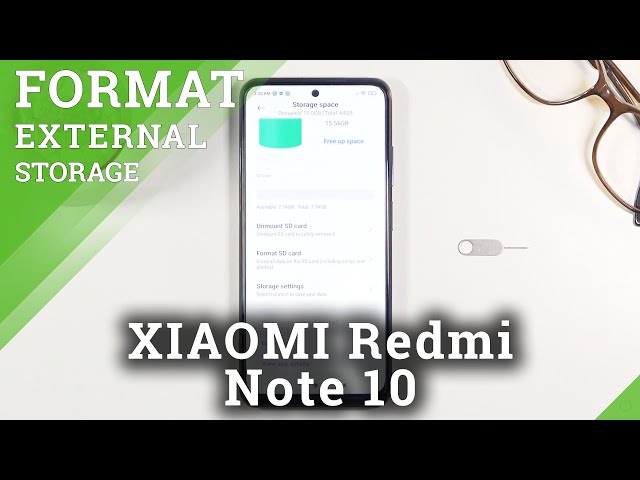 Video thumbnail for How to Format SD Card in XIAOMI Redmi Note 10 – Release Memory Card