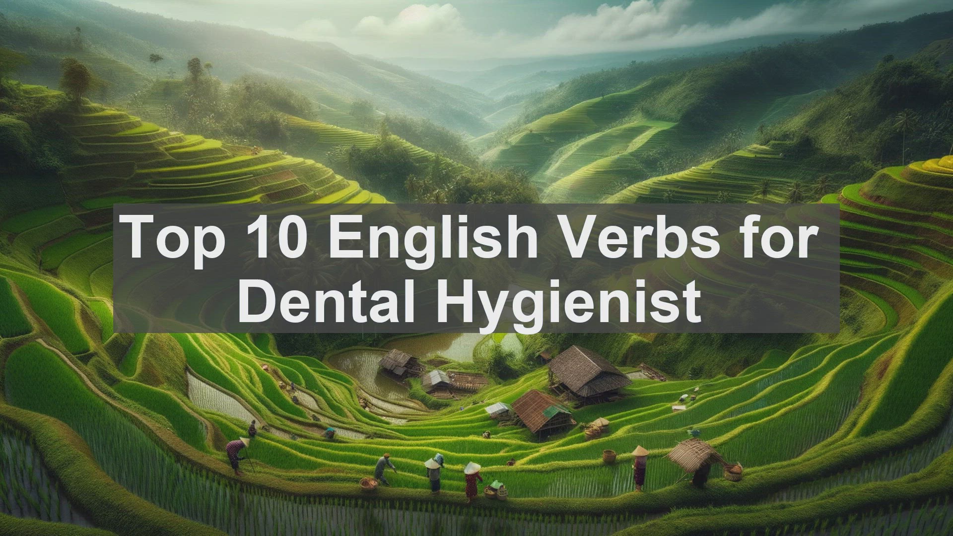 'Video thumbnail for Top 10 English Verbs for Dental Hygienist'