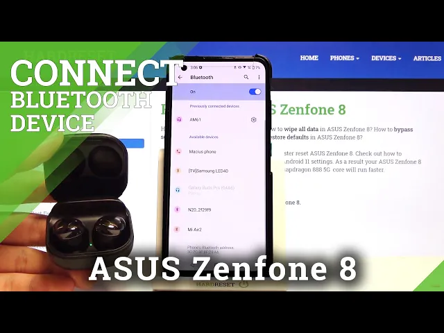 Video thumbnail for How to Connect SAMSUNG Galaxy Buds Pro with ASUS Zenfone 8 – Bluetooth Connection