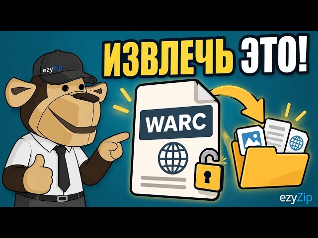 Video thumbnail for Как Извлечь Файлы WARC Онлайн Бесплатно | Без Установки Программ