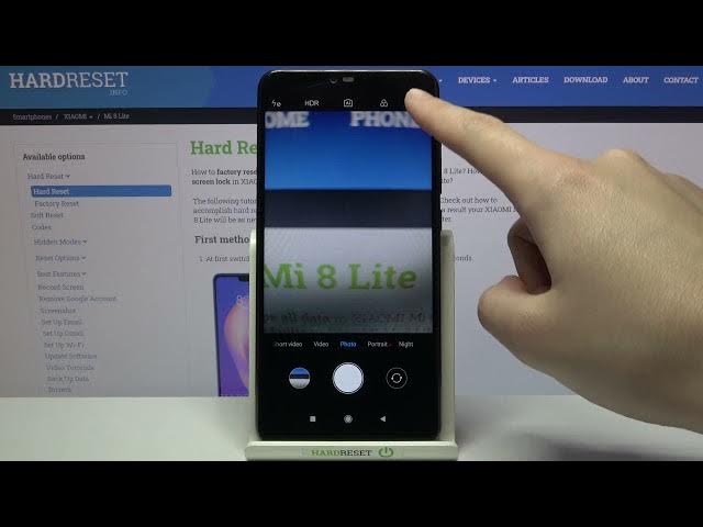 Video thumbnail for How to Turn On/Off Mirror Effect in XIAOMI Mi 8 Lite Camera