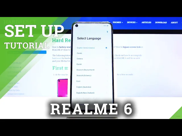 Video thumbnail for Set Up REALME 6 – Activation & Configuration