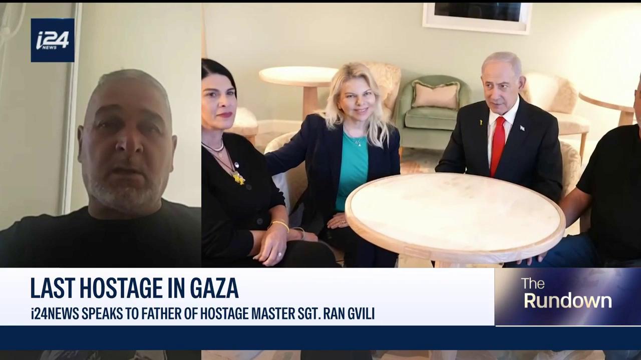 Video thumbnail for Trump administration promises the father of the last Israeli hostage in Gaza to bring his son home