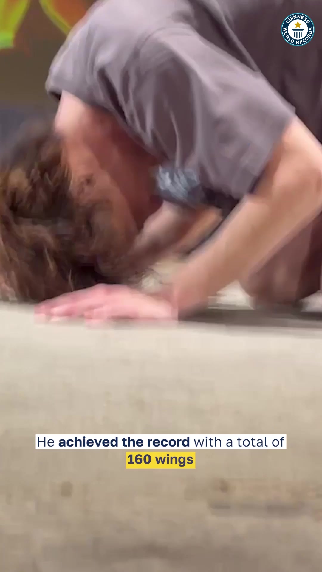 Video thumbnail for Most Tap Dance Wings Record