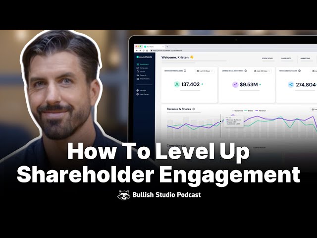 Video thumbnail for Stakeholder Labs CEO Matt Joanou On The Secret Sauce For Shareholder Loyalty | Bullish Studio Pod