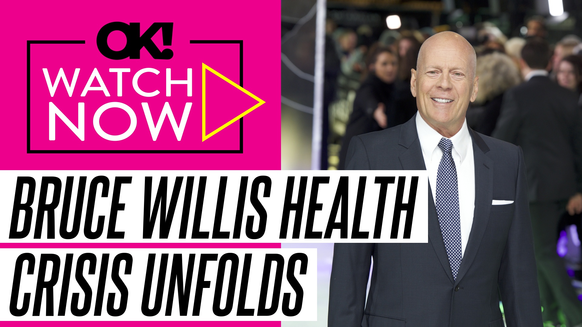 'Video thumbnail for Bruce Willis Health Battle Worsens: Actor Loses Ability to Speak, Read and Walk'