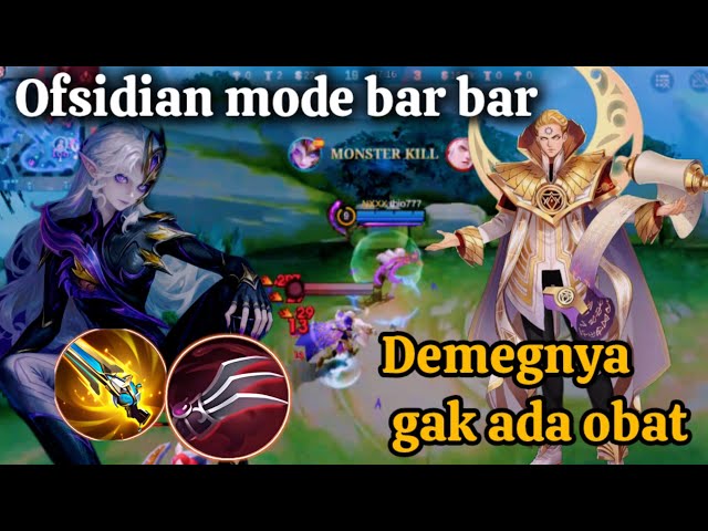 Video thumbnail for MLBB ofsidian mode bar bar ternyata gak ada obat