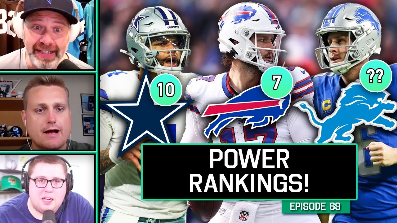 Video thumbnail for 2024 NFL POWER RANKINGS (Pre-Draft)
