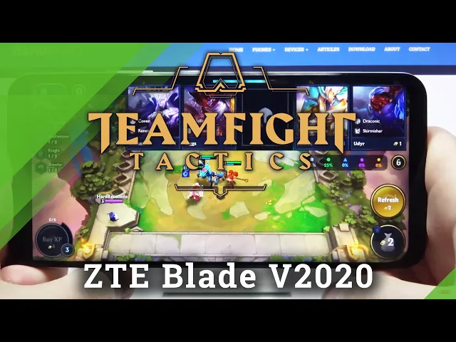 Video thumbnail for ZTE Blade V2020 - TFT Mobile Gameplay