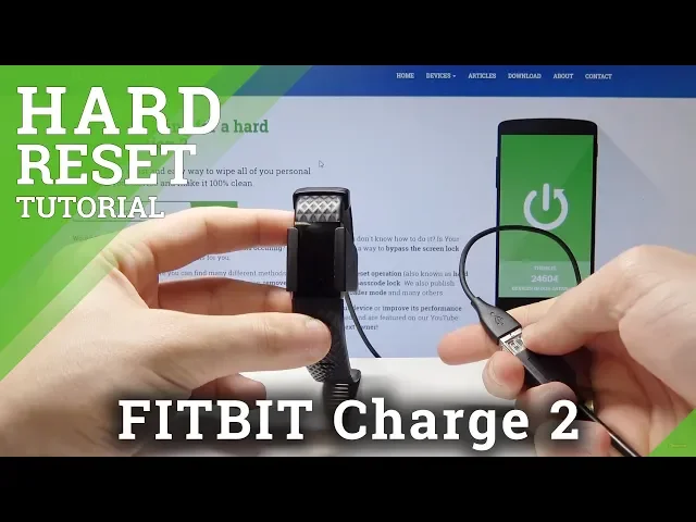 Video thumbnail for HARD RESET FITBIT Charge 2 - Restore Defaults / Fitbit Facrory Reset