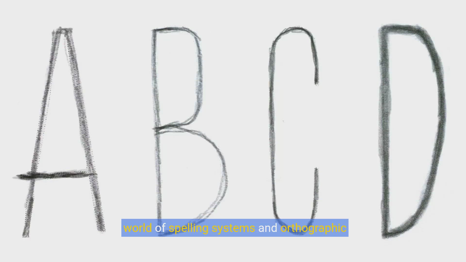 'Video thumbnail for Spelling Challenges Around the World: A Deep Dive into Global Orthographic Conventions'