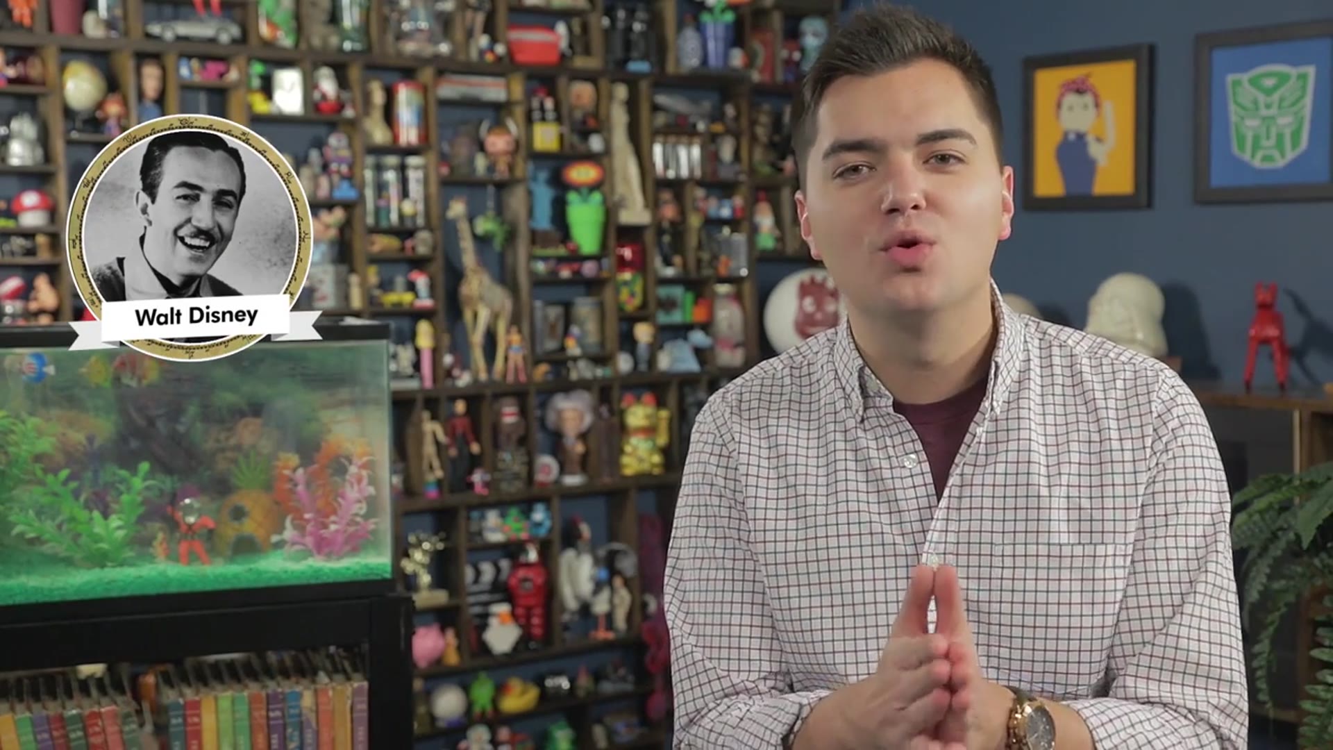 'Video thumbnail for Misconceptions about Disney - mental_floss on YouTube (Ep. 28)'