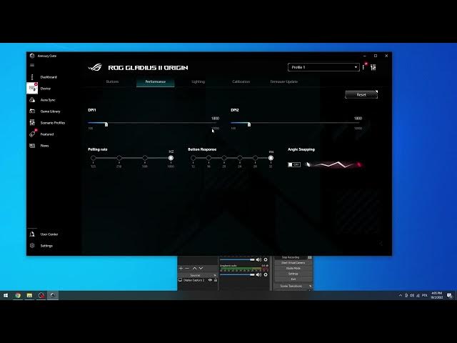 Video thumbnail for Asus ROG Gladius II Origin How To Adjust RGB Lights