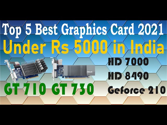Video thumbnail for Top 5 Best Graphics Card under Rs5000 #graphicscard #budgetgaming #nvidia #amd @PCTribe!