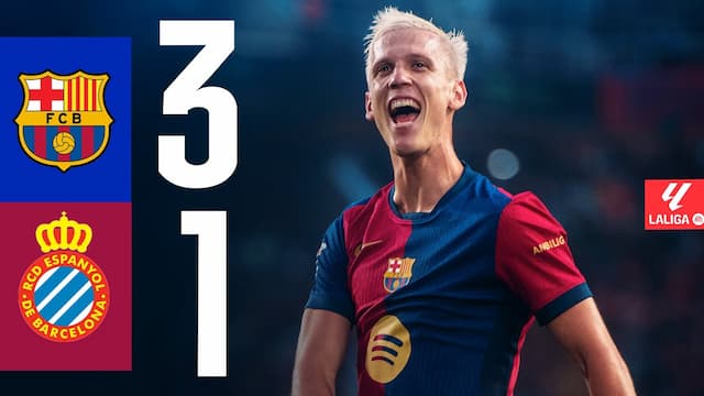 Video thumbnail for FC BARCELONA 3 vs 1 RCD ESPANYOL | LALIGA 2024/25 MD12