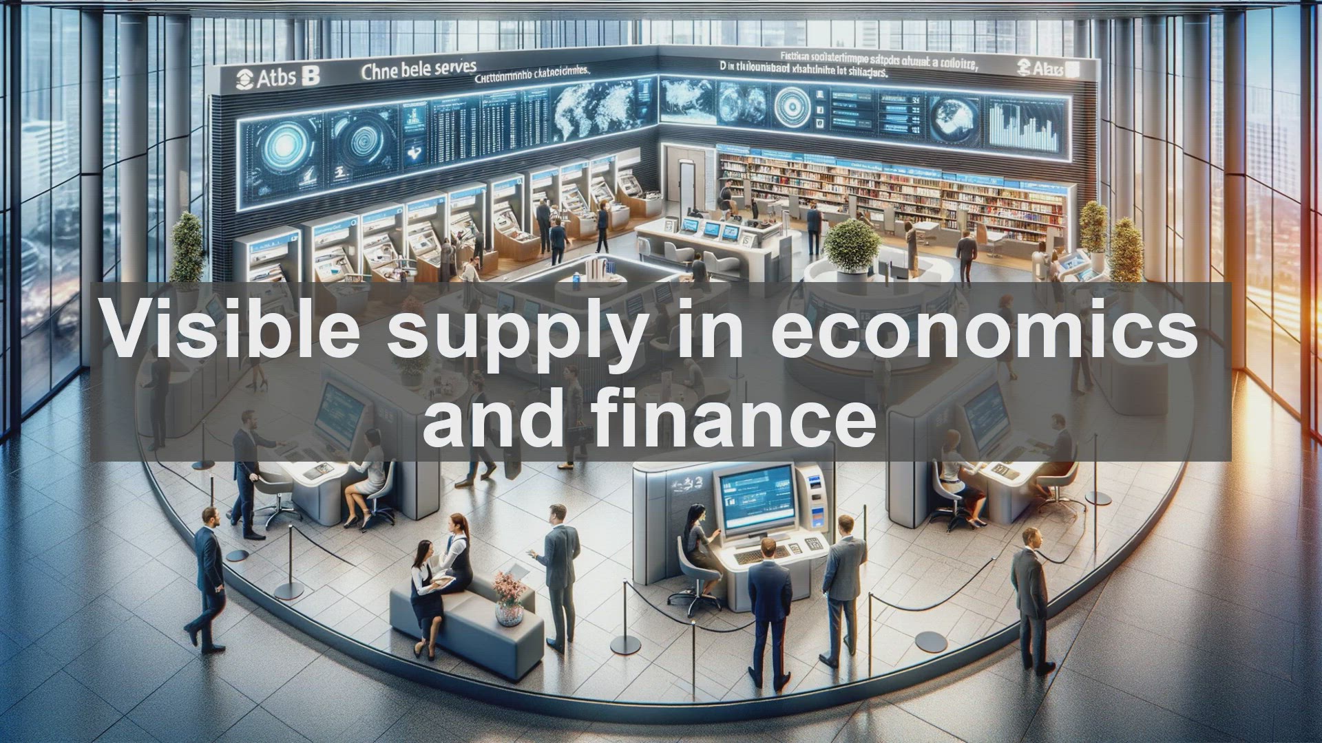 'Video thumbnail for Visible supply in economics and finance'