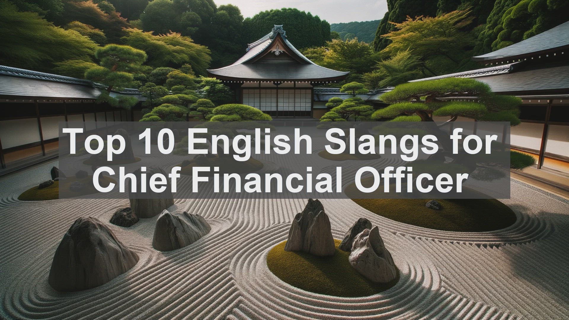 'Video thumbnail for Top 10 English Slangs for Chief Financial Officer'