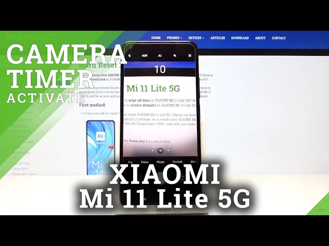 Video thumbnail for How to Use Camera Timer in XIAOMI Mi 11 Lite 5G – Delay Photos