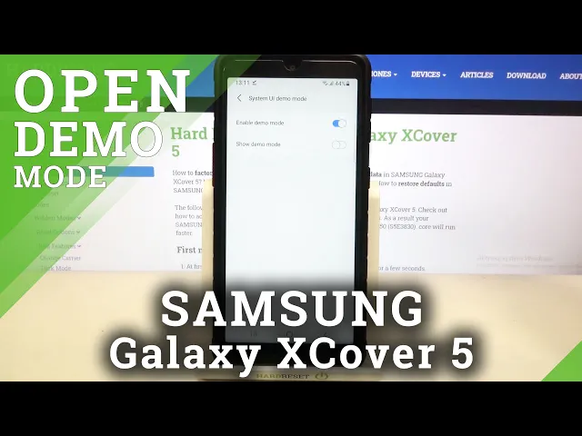 Video thumbnail for How to Enable Demo Mode on SAMSUNG Galaxy XCover 5 – Demonstation Mode