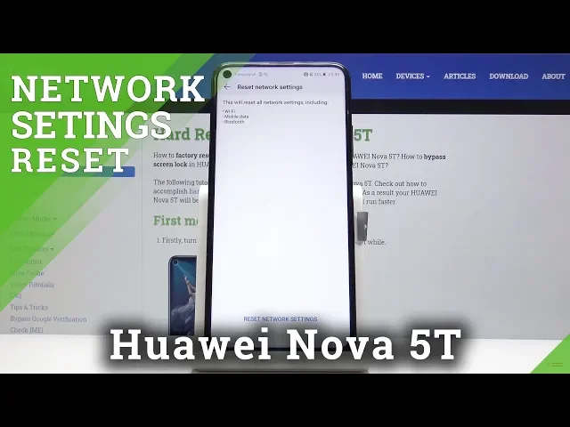 Video thumbnail for How to Reset Network Settings in HUAWEI Nova 5T