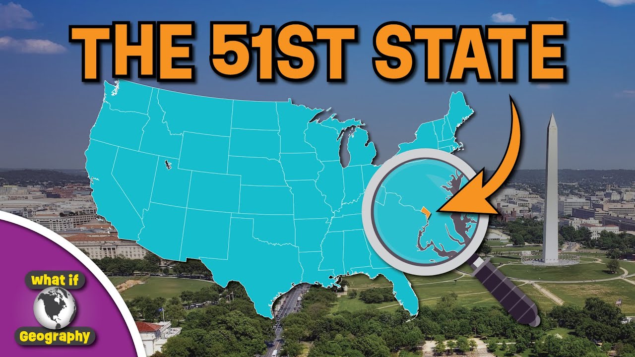 Video thumbnail for What If Washington DC Was Made Into A Full State? The Douglass Commonwealth