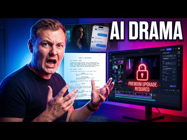 Video thumbnail for AI Micro Drama: I Tried to Create a 1-Minute Story